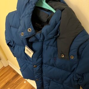 Brand new with tags Little boys size 5 Polo Ralph Lauren Down puffer jacket
